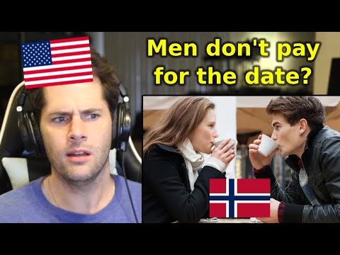 American Reacts to Norwegian Dating Culture