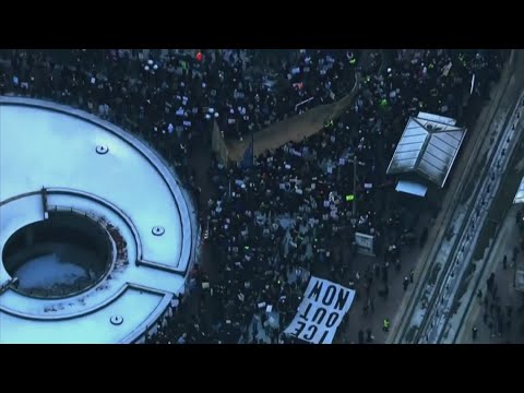 Thousands of people nationwide protest ICE