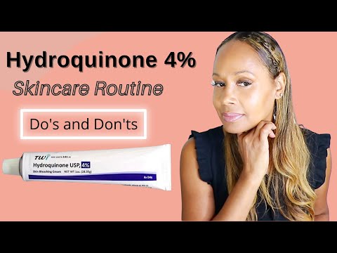 My Hydroquinone 4% Skincare Routine For Hyperpigmentation + Do's & Don'ts