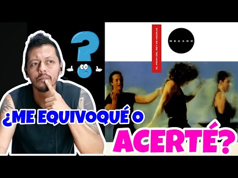 MECANO 🇪🇦 ¿POR QUÉ ESCRIBEN ASÍ? | el peón del rey de negras | Reacción