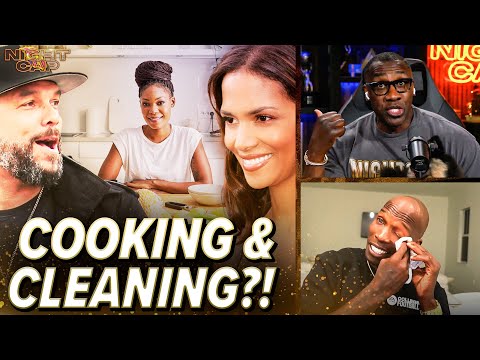 Unc & Ocho REACT to Halle Berry’s SAVAGE Clapback at David Justice! Can you even COOK?! | Nightcap