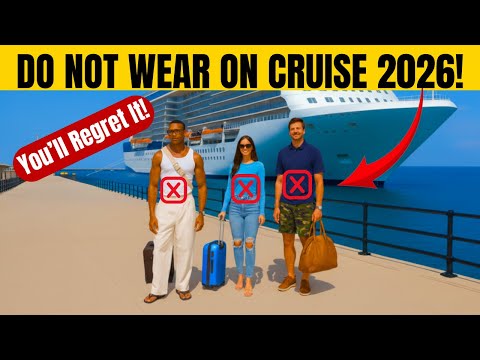 12 Travel Outfits to NEVER Wear on a Cruise (2026 Guide)