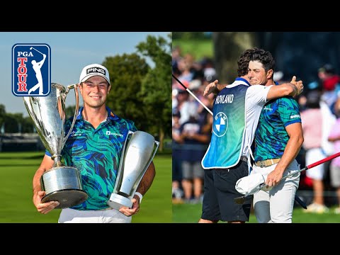 Every shot from Viktor Hovland’s win at BMW Championship | 2023