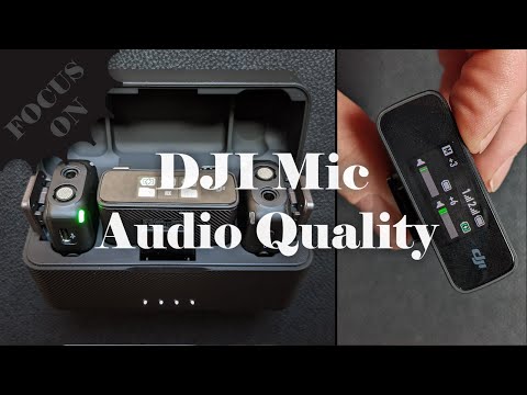 DJI Mic Settings for Good Audio