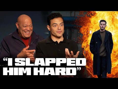 Laurence Fishburne slapped Rami Malek whilst making The Amateur