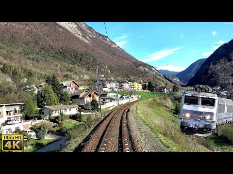 4K Chambéry - Bourg-Saint-Maurice [La Tarentaise], Alpes - BB22200