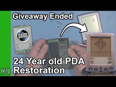 Vintage PDA Restoration: Palm M500 Retro Organizer