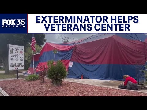 Cocoa veterans center threatened by termites gets help from exterminator
