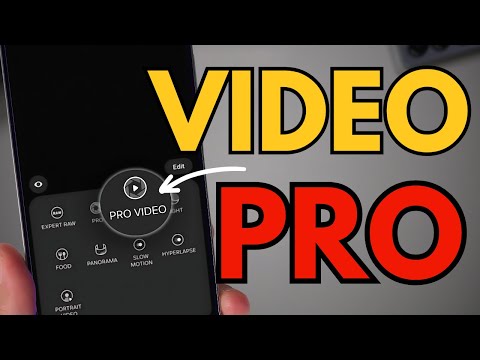 HOW TO record PRO Video on Samsung!