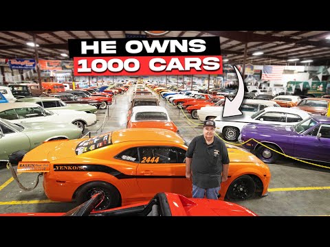 Unseen for Two Decades - 1,000 Car Private Collection (400,000 sq/ft Garage)