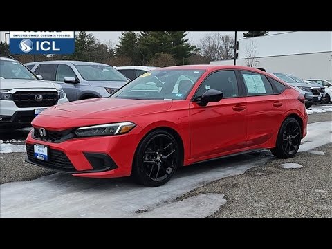 Used 2023 Honda Civic Hatchback Dover NH Portsmouth, NH #H55138A