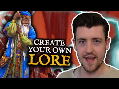 How to QUICKLY write lore for your homebrew D&D setting