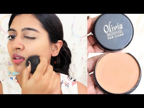Olivia Pan Cake Makeup _ Review, How to Use Olivia PanCake Concealer? SuperWowStyle Prachi
