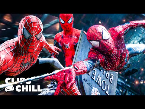 Alle EPISCHEN Endkämpfe aus den Spider-Man-Filmen (Tobey, Andrew & Tom)