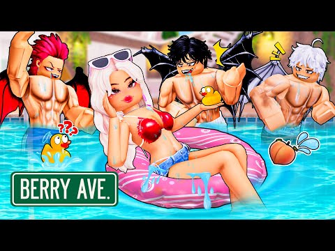 STUCK Between Three Handsome BROTHERS… Who Will Win My Heart?💅 Berry Avenue Story 💖