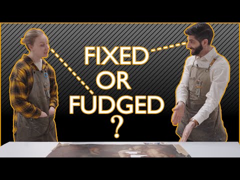 Restoring The Faceless Painting Part 2