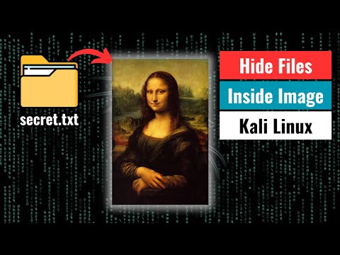 How Hackers Hide Files inside Images | Kali Linux