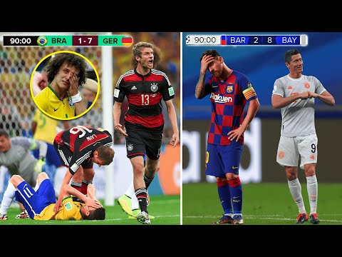 10 Most HUMILIATING Defeats in Football History