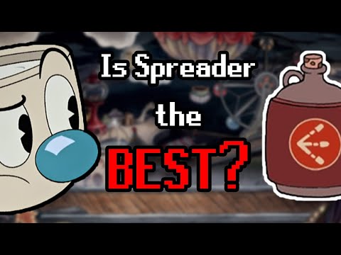 Cuphead but I only use the Spreader