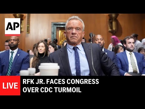 LIVE: RFK Jr. appears before Congress to face questions about turmoil at CDC