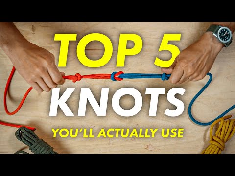5 Knots Every Man Needs to Know