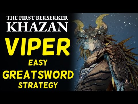 Viper boss fight: Greatsword gameplay (with commentary) | First Berserker Khazan