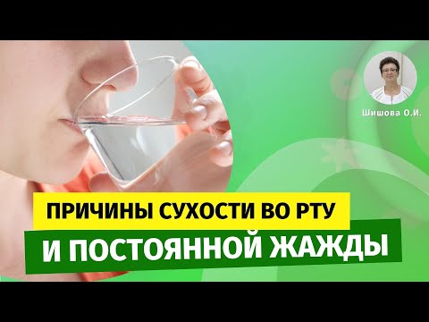 Причины сухости во рту и постоянной жажды. [Шишова О.И.]
