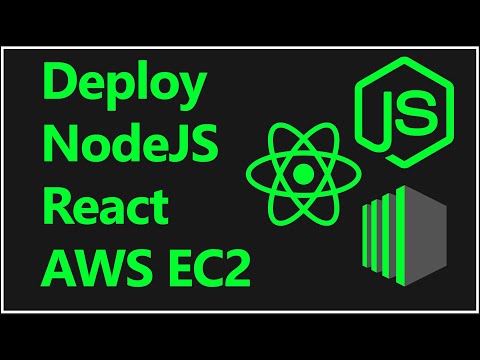 Deploy a NodeJS React app to AWS EC2 (EASY!)