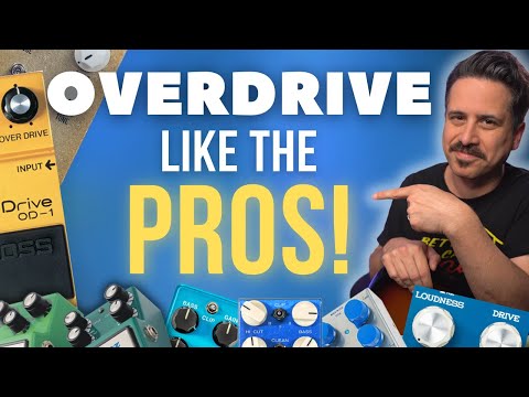 How to Make Overdrive Pedals sound GREAT!