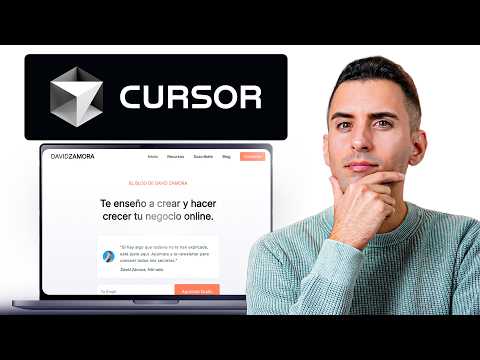 This Is How I Created a Website with an AI-Powered Cursor Editor (Real Case Study)