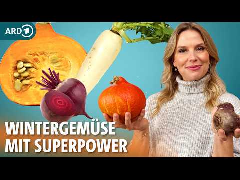 Kürbis, Rote Bete, Kohl: Vitaminpower fürs Immunsystem im Winter | Dr. Julia Fischer | ARD Gesund