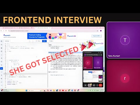 𝐑𝐞𝐚𝐜𝐭𝐉𝐒 𝐃𝐞𝐯𝐞𝐥𝐨𝐩𝐞𝐫 𝐢𝐧𝐭𝐞𝐫𝐯𝐢𝐞𝐰 𝐍𝐨-𝟒|𝐅𝐑𝐄𝐒𝐇𝐄𝐑'𝐒 𝐅𝐫𝐨𝐧𝐭 𝐄𝐧𝐝 𝐈𝐧𝐭𝐞𝐫𝐯𝐢𝐞𝐰 | 𝐉𝐚𝐯𝐚𝐬𝐜𝐫𝐢𝐩𝐭, 𝐇𝐓𝐌𝐋,𝐂𝐒𝐒 |𝐆𝐨𝐭 𝐒𝐄𝐋𝐄𝐂𝐓𝐄𝐃🎉