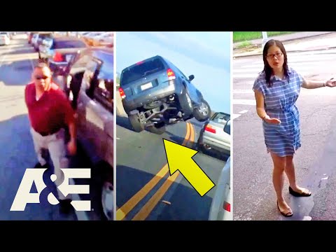 Road Wars: Top 9 Traffic Feuds Caught on Camera *Compilation* | A&E
