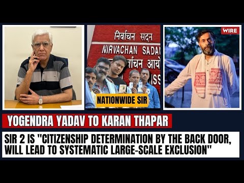 SIR 2 is "Citizenship Determination by the Back Door, Will Lead to Systematic Large-Scale Exclusion"