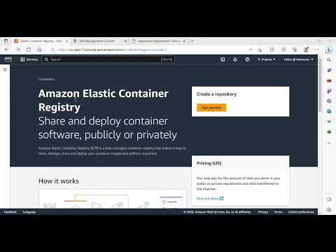Create a Repository using Elastic Container Registry (ECR) in AWS | Create Role | Attach Permission