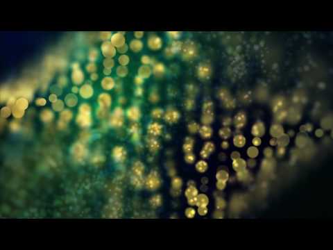 Green & Yellow Particles Moving | 4K Relaxing Screensaver