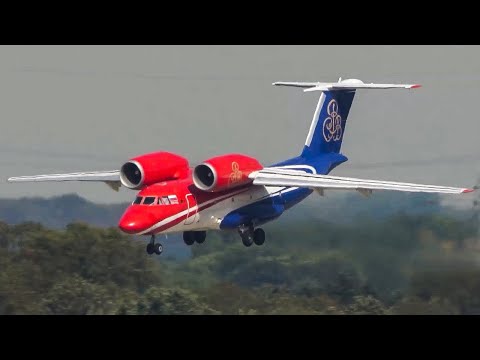 60 MINUTES PURE AVIATION - EAST EU Planes - AN72, IL62, AN12, TU154, IL76 ... (4K)