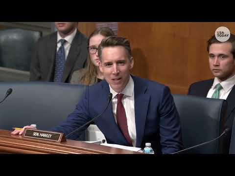 'Can men get pregnant?' Sen. Hawley grills OB-GYN at a hearing