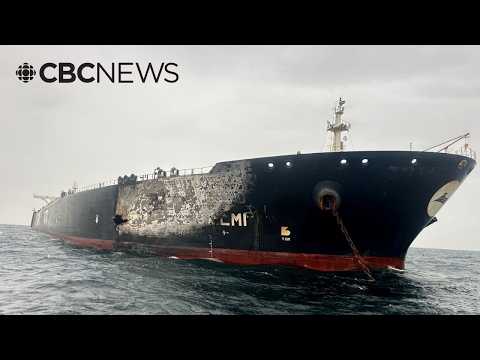 Iran strikes fully laden Kuwaiti oil tanker off United Arab Emirates