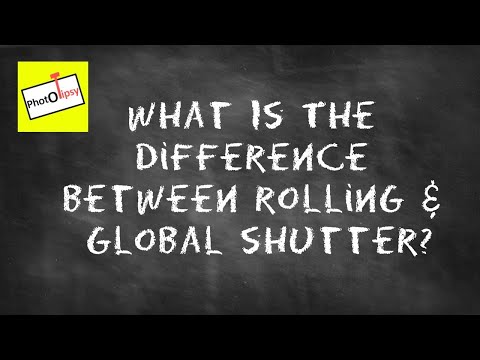 What is the Difference Between Rolling & Global Shutter?