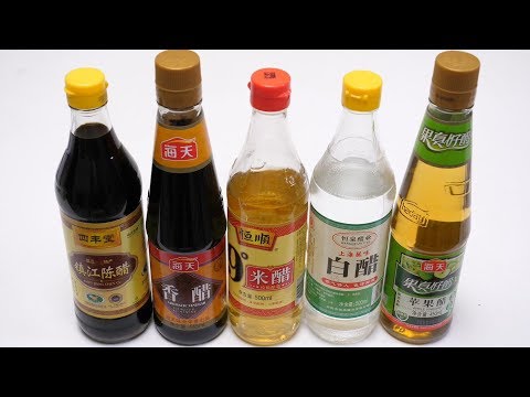 陈醋、香醋、白醋、米醋的区别原来这么大，以后别吃错了