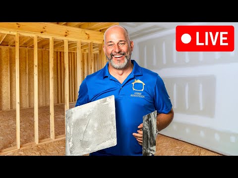 How to Drywall a Room Like a Pro | LIVE Training Session
