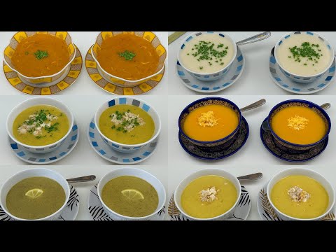 هادو لي يصلاحو فهاد البرد🥶6اقتراحات متنوعة للعشاء للشوربة اقتصادية💰صحيةومغذية نوعي وشكلي بلا ماتخممي