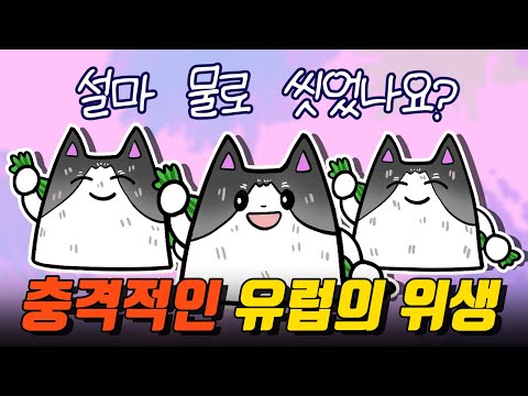 What's more hygienic than washing with water? / A history of European hygiene