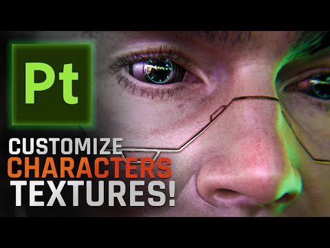 Making Cyberpunk Implants with Adobe Substance Painter