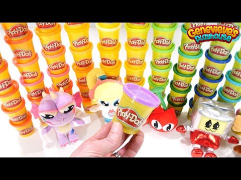Preschool Learning Playdoh Video for Kids - Learn Keywords and Adjectives through Play!