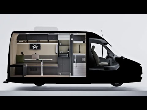 Geheim-Wohnmobil von MuleVans: Von außen unscheinbar – innen purer Luxus! 😱🖤