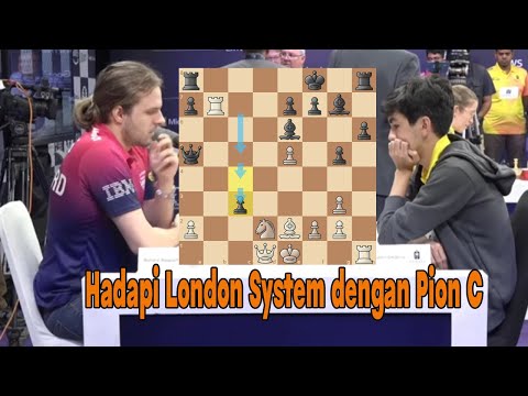 Rapport Gondrong Main London System || Global Chess League 2025