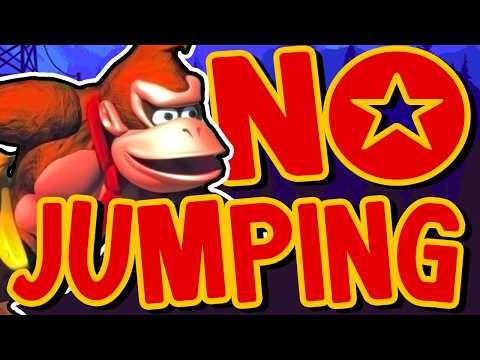 Can You Beat Donkey Kong Country Without Jumping?