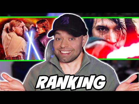 RANKING EVERY LIGHTSABER BATTLE FROM BEST TO WORST